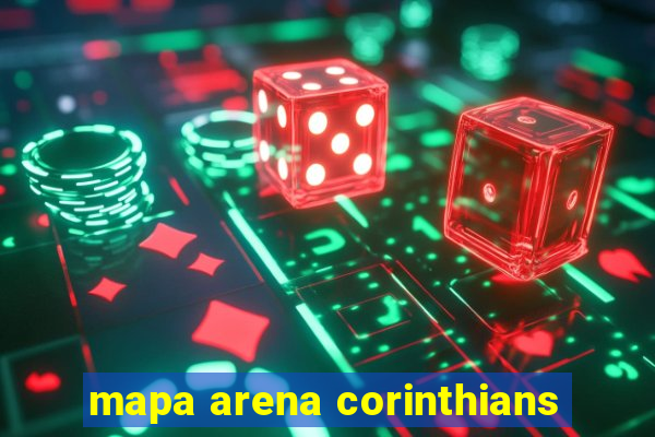 mapa arena corinthians